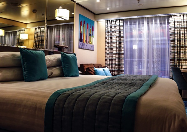 Fred. Olsen Cruise Line Bolette Terrace Cabin Bedroom.jpg